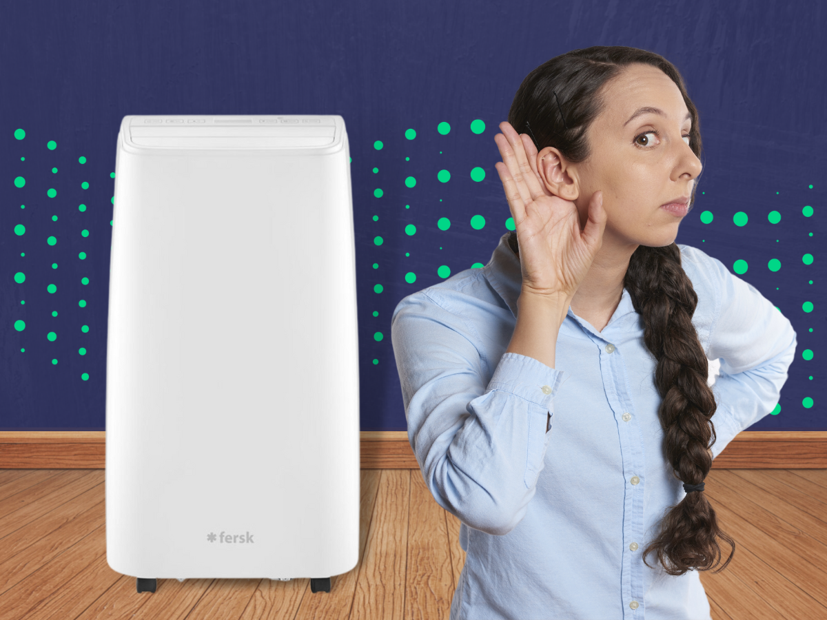 Je přenosná klimatizace hlučná? - Grafika